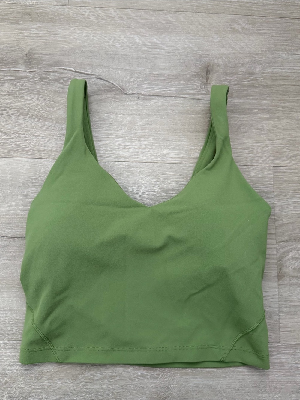 lululemon Align Tank Top in Size 4 Green Foliage Color